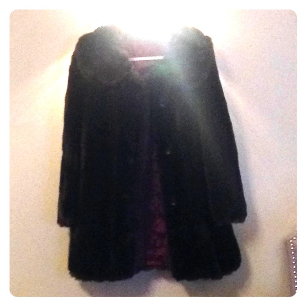 Vintage Faux Fur Coat